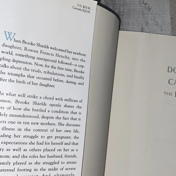 Down Came the Rain hardback book by Brooke Shields - Picture 3 of 10